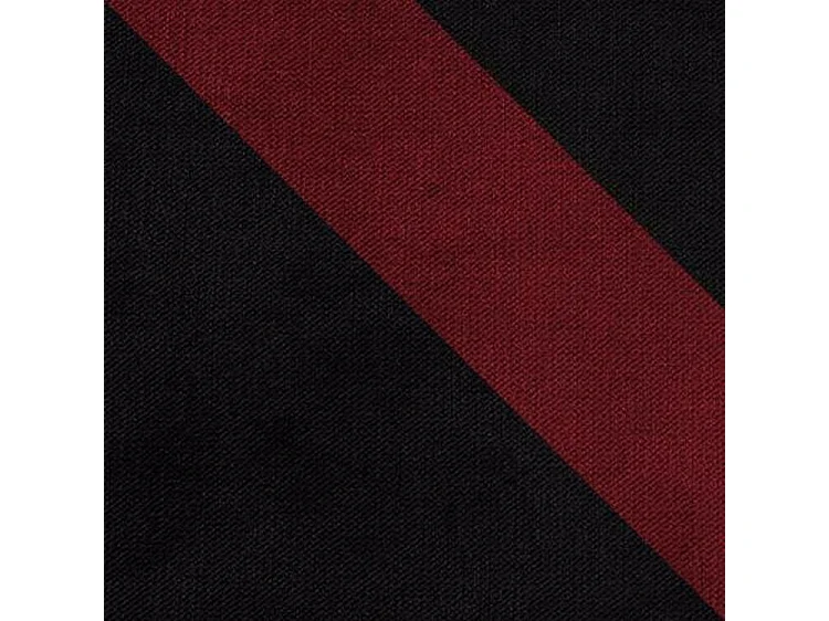 Canapé d'angle 2 places en tissu rouge 278x161x76 cm