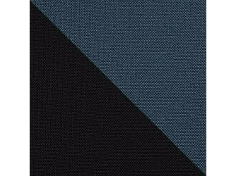 Canapé d'angle Memphis 122, Bleu, Fonction de couchage, Boîte de literie, 232x139x83cm