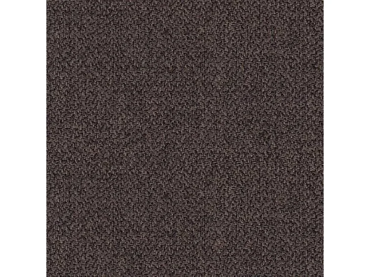 Canapé d'angle convertible 3 places en tissu marron BOULDER