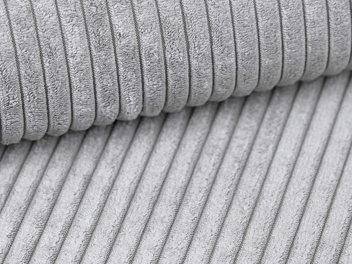 Divano angolare Comfivo 112, Grigio, Con, 265x185x85cm