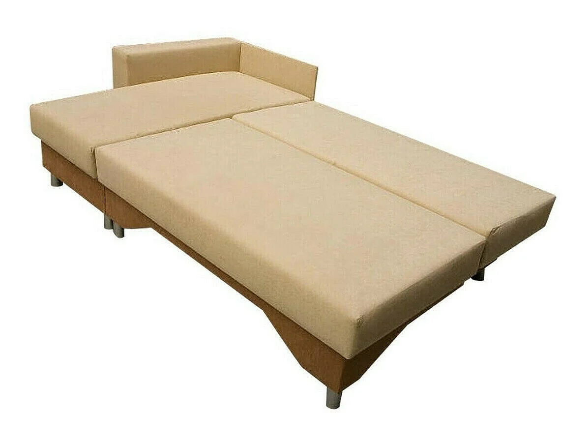Sofá rinconero Akron 100, Azul, Función de descanso, Almacenaje