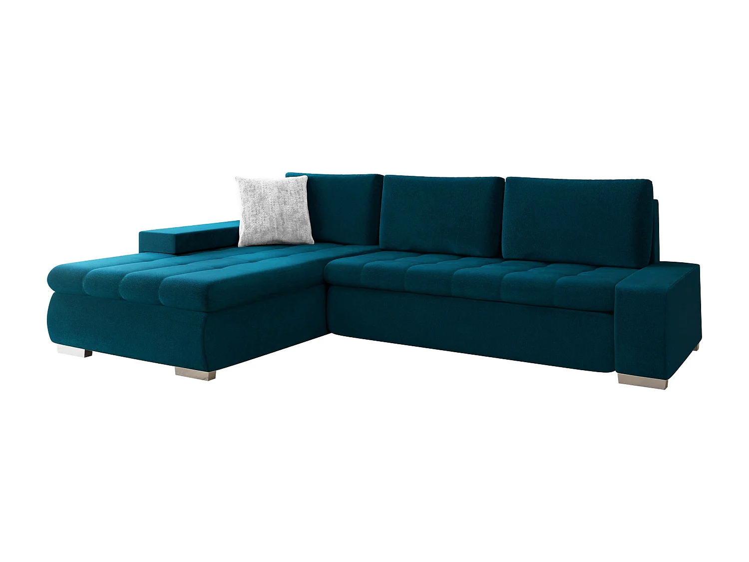 Canapé d'angle Comfivo Nitor II, Turquoise, Disponible, 302x213x80cm