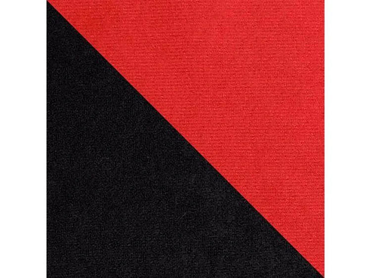Canapé d'angle Comfivo Melissa, Rouge, Disponible, 238x147x80cm