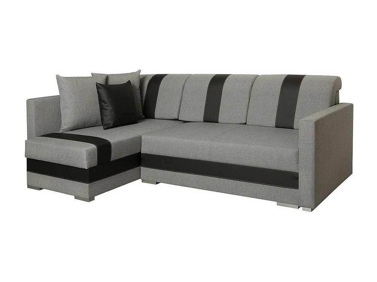 Canapé d'angle Edinburg 100, Brun clair, Disponible, 230x155x82cm