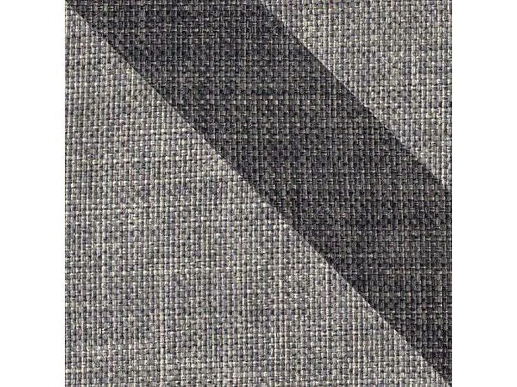 Canapé d'angle 3 places en tissu gris 278x161x76 cm