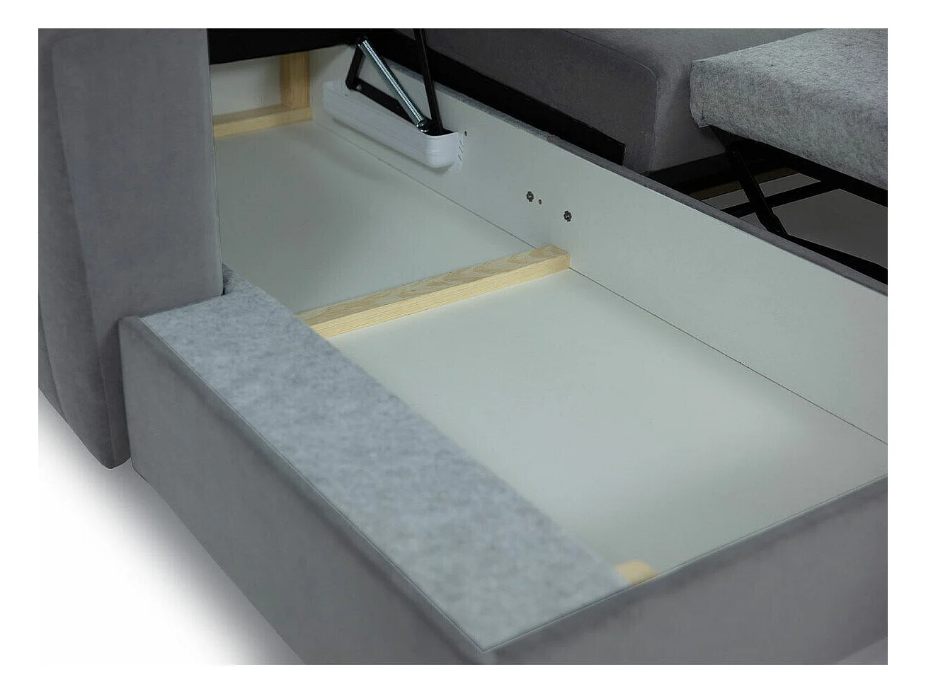 Sofá de canto Columbus 170, Rosé, Funcionalidade de dormir, 24x17x8cm