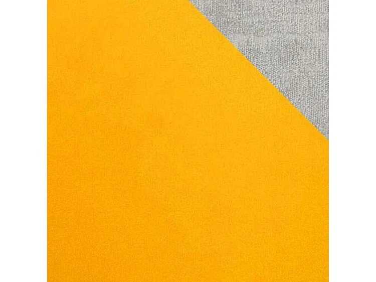 Canapé d'angle Comfivo 249, Jaune, Fonction de couchage, Boîte de literie, 345x202x71cm