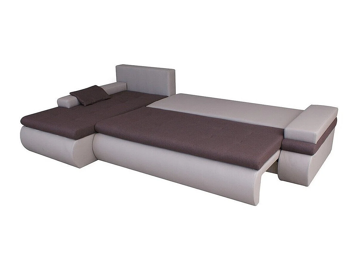 Sofá rinconero Temple 100, Gris claro, Función de descanso, Almacenaje