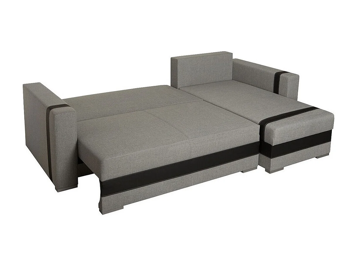 Canapé d'angle Edinburg 101, Marron, Disponible, 235x155x82cm