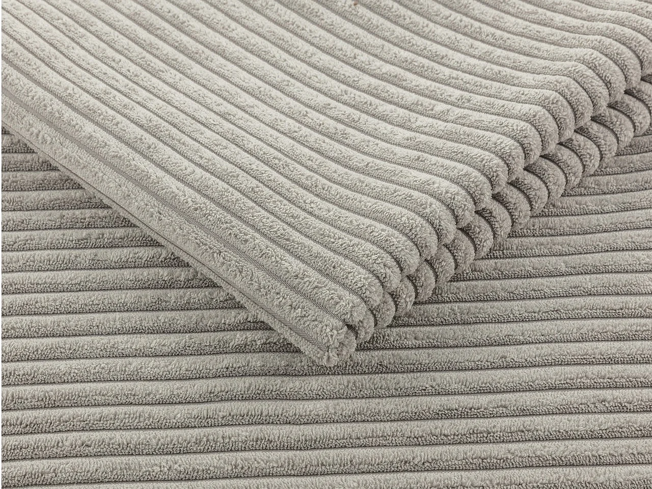 Canapé d'angle Comfivo 233, Gris, Fonction de couchage, Boîte de literie, 304x140x80cm