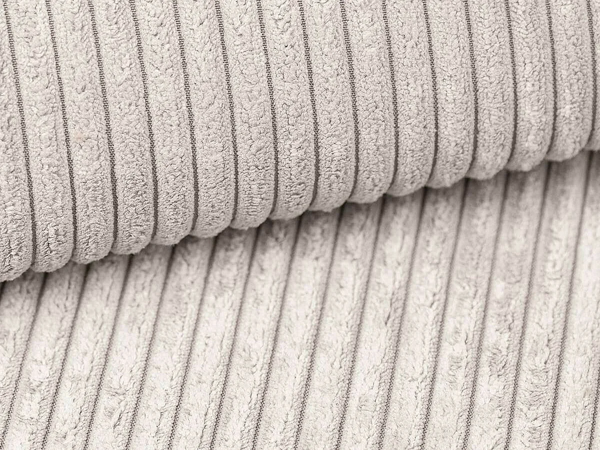 Sofá rinconero Columbus 131, De color marrón claro, Función de descanso, Almacenaje, 90cm