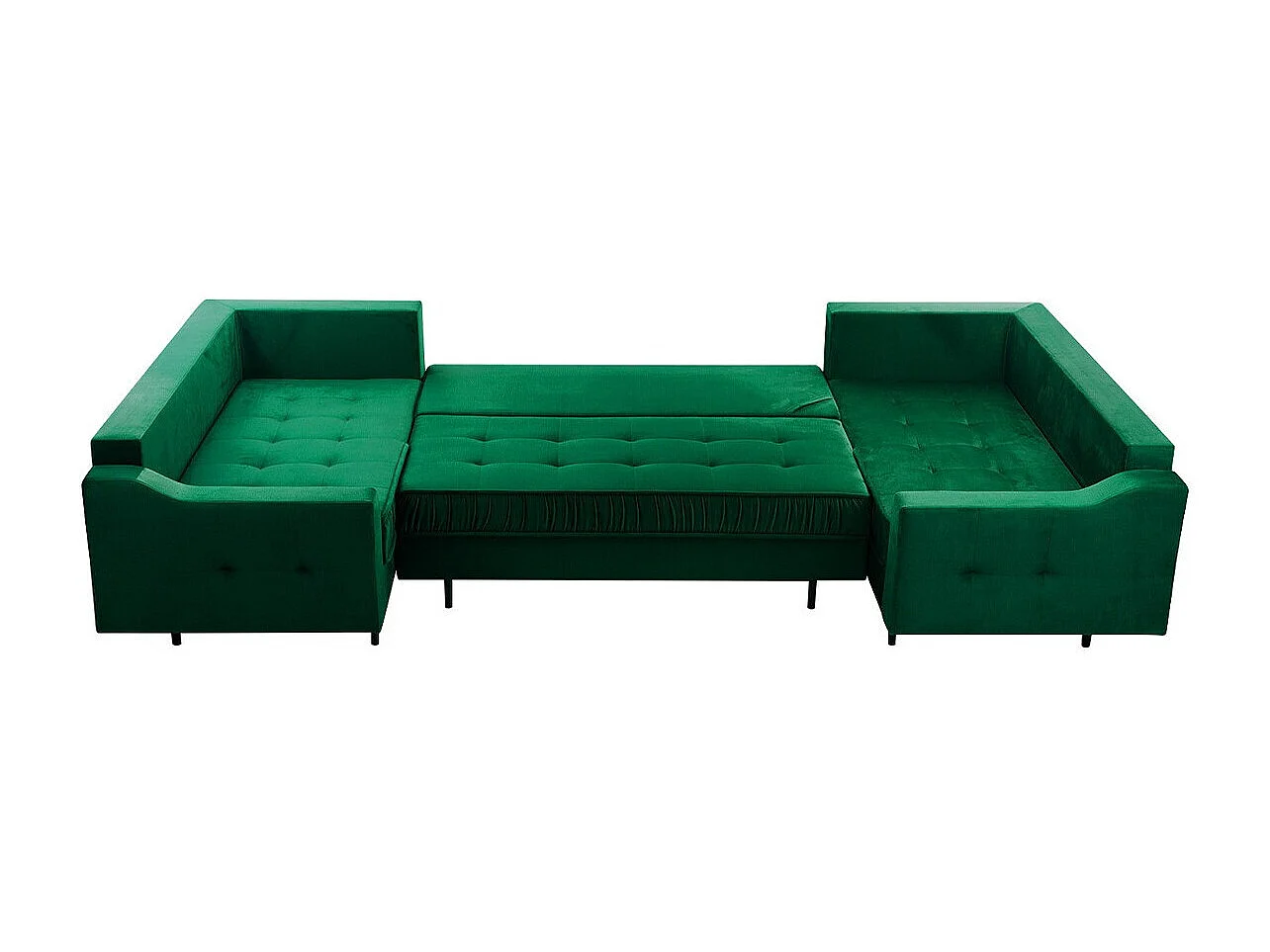 Sofá rinconero Kingsport 114, De color marrón claro, Función de descanso, Almacenaje,