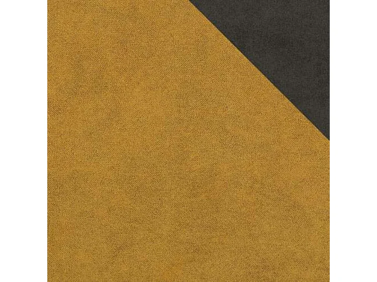 Sofá rinconero Comfivo 128, Amarillo, Función de descanso, 348x205x76cm