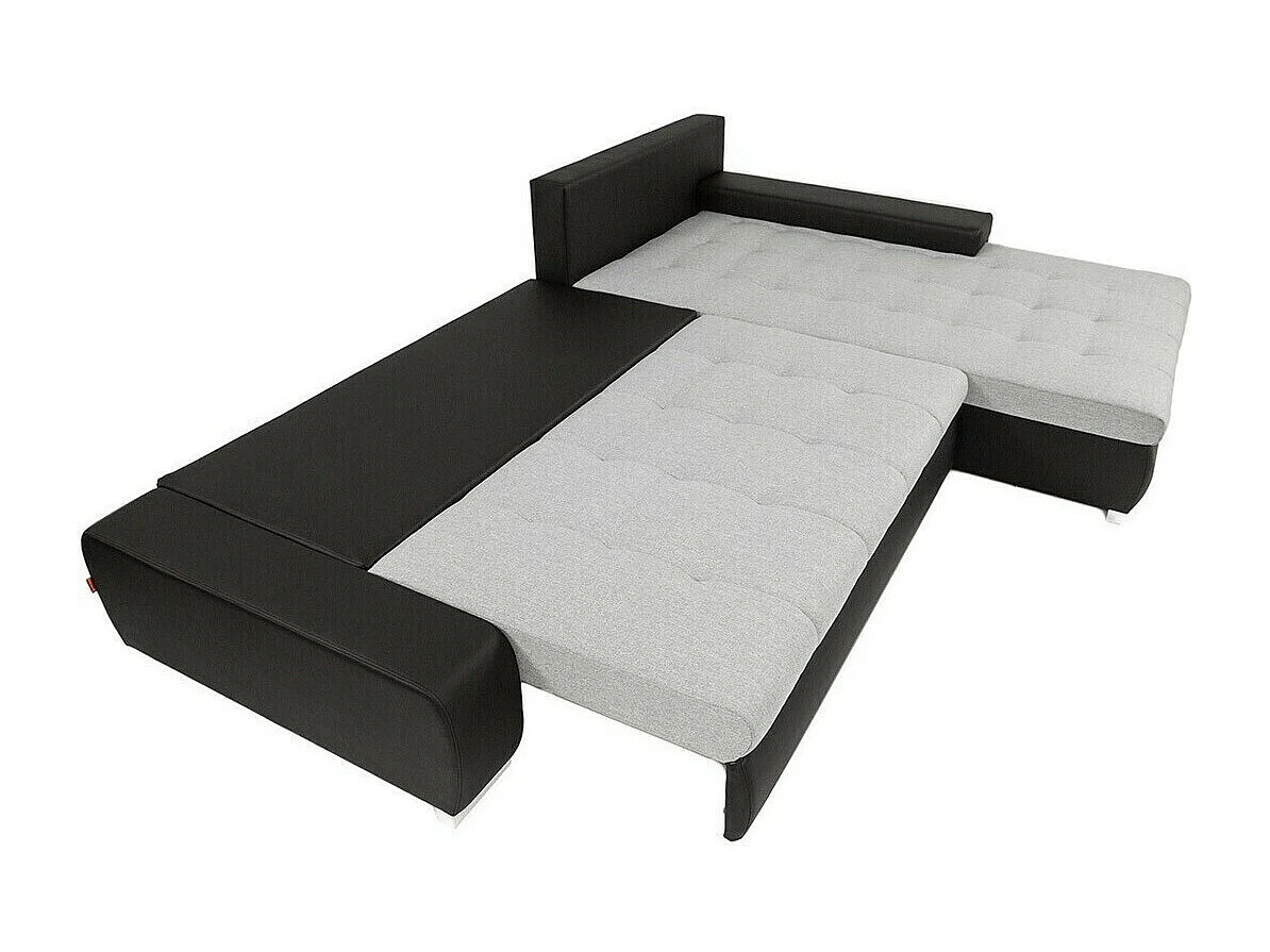 Canapé d'angle Comfivo Nitor II, Blanc, Disponible, 302x213x80cm