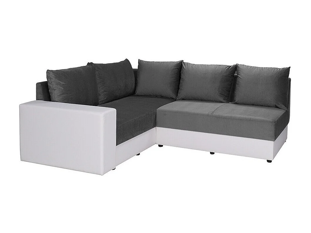 Divano angolare Providence 120, Grigio, Senza, 209x188x84cm