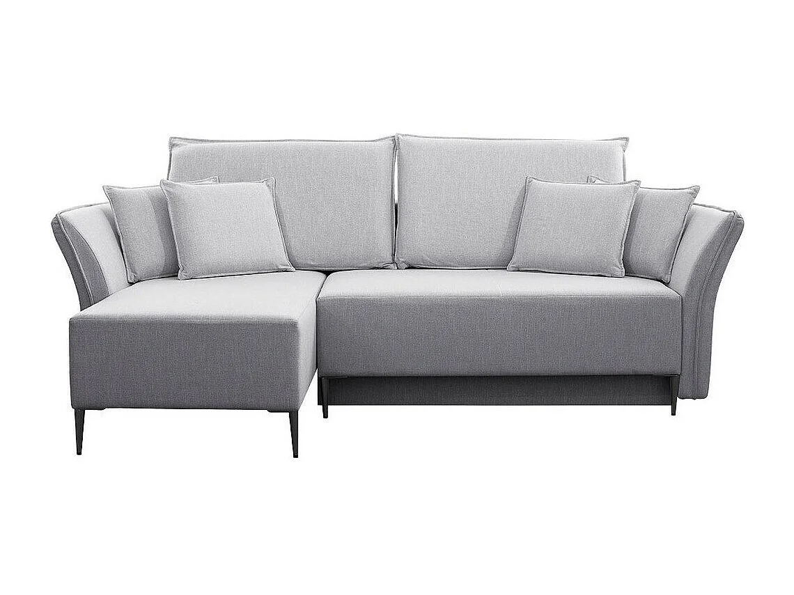 Sofá de canto Providence 146, Cinzento, Funcionalidade de dormir