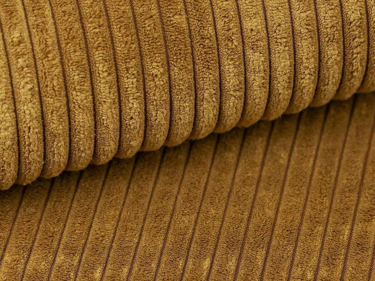 Canapé d'angle Comfivo 112, Jaune, Fonction de couchage, Boîte de literie, 265x185x85cm