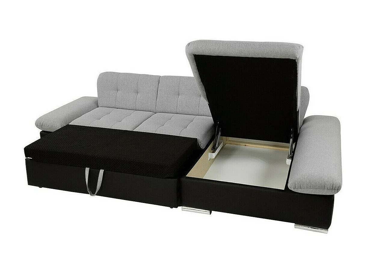 Canapé d'angle Comfivo Sanitas I, Vert, Disponible, 278x161x76cm
