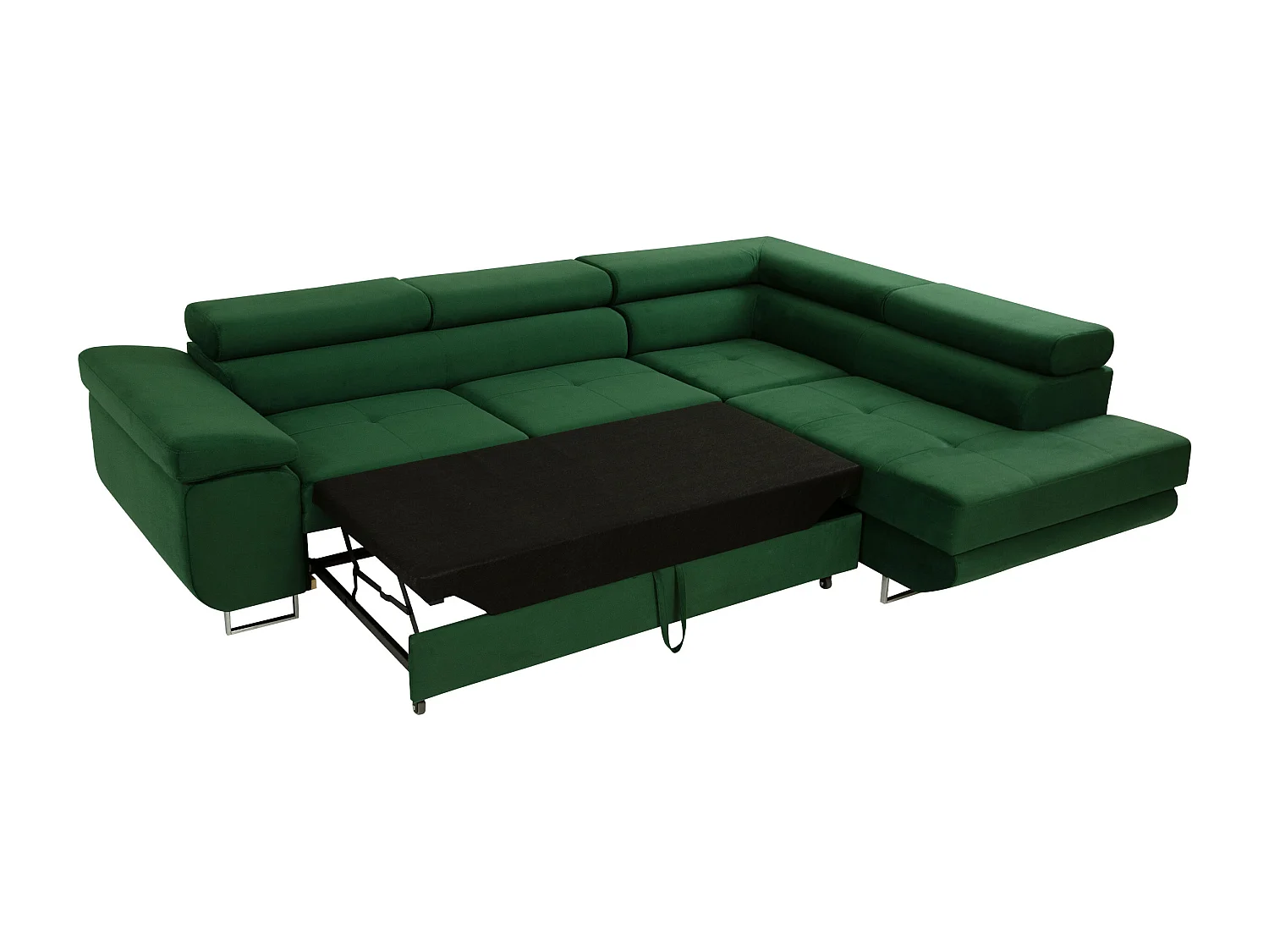 Canapé d'angle Comfivo Vinetum, Marron, Disponible, 274x203x70cm