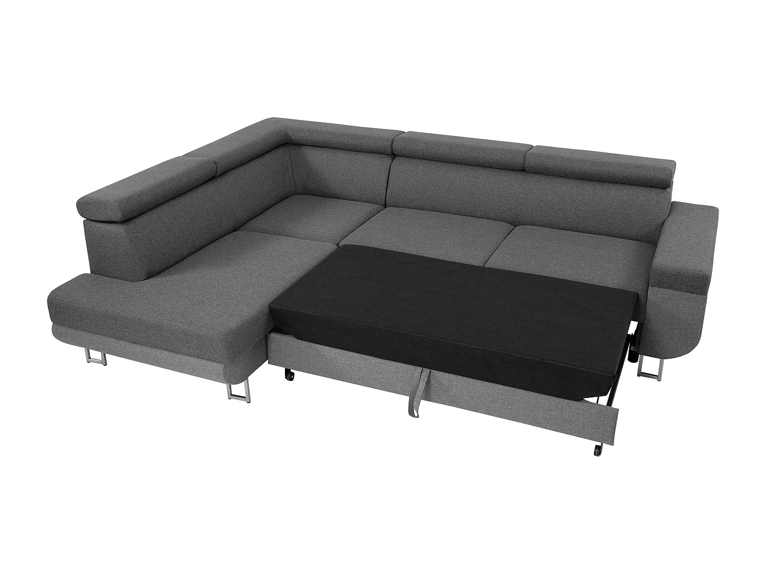 Canapé d'angle Comfivo Liberta, Crème, Disponible, 253x188x71cm