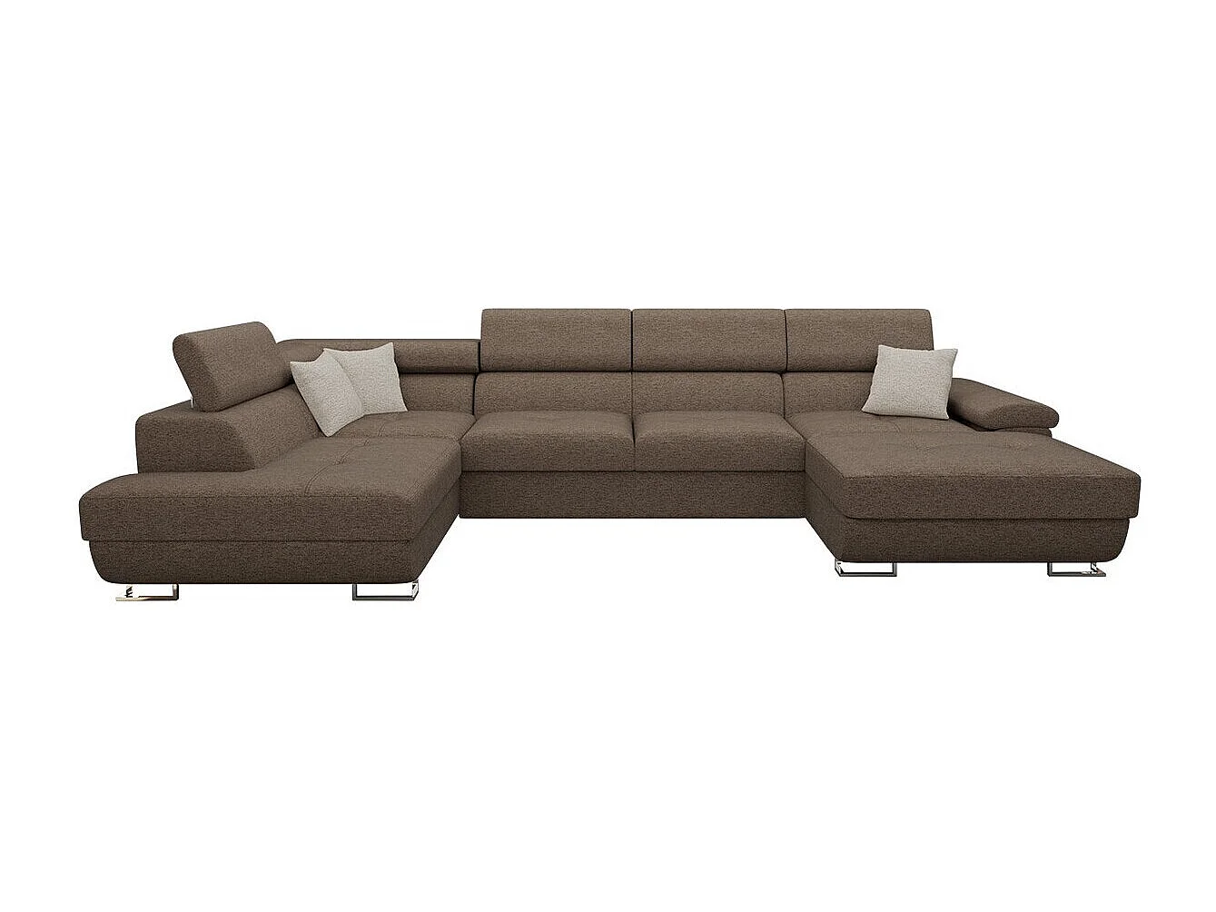 Sofá de canto Comfivo 190, Castanho, Funcionalidade de dormir