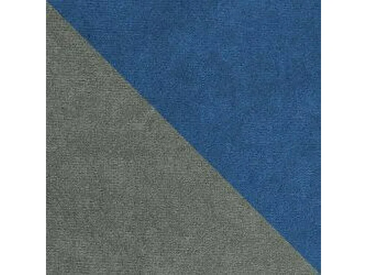 Canapé d'angle Comfivo 203, Bleu, Fonction de couchage, Boîte de literie, 238x147x80cm