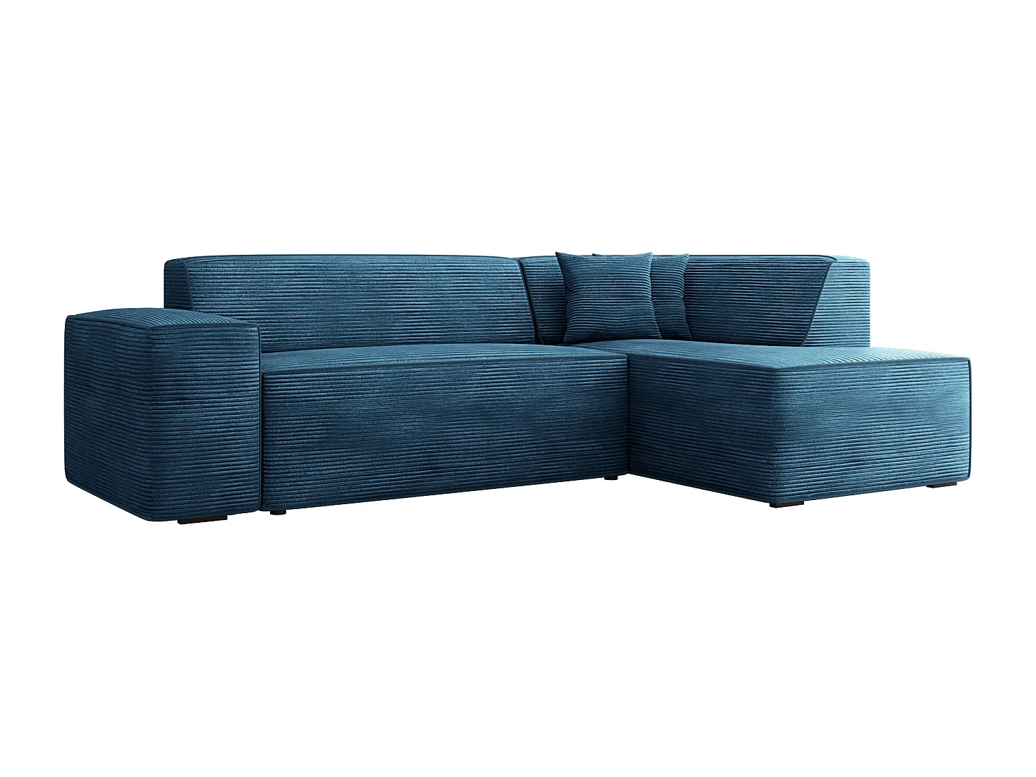 Sofá de canto Comfivo 289, Turquesa, Funcionalidade de dormir