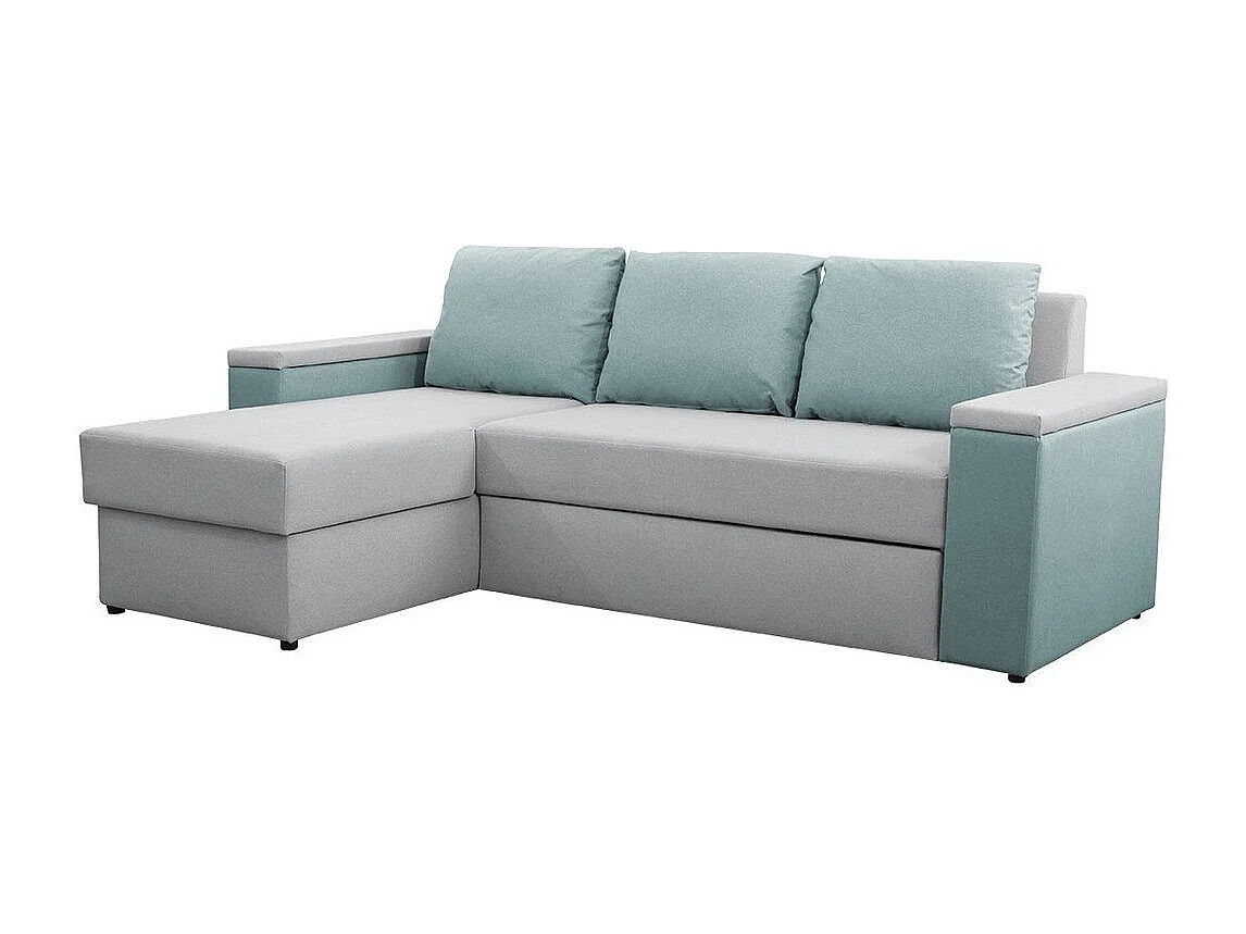 Divano angolare Providence 149, Fucsia, Con, 246x156x82cm