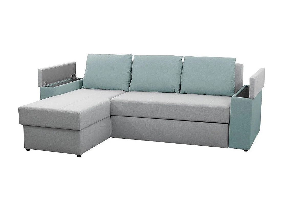 Divano angolare Providence 149, Fucsia, Con, 246x156x82cm