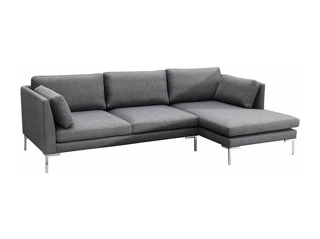 Sofá de canto Temple 108, Rosé, Funcionalidade de dormir, 28x16x9cm