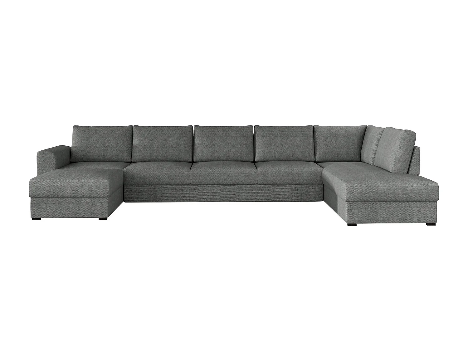 Sofá de canto Comfivo 191, Cinzento, Funcionalidade de dormir