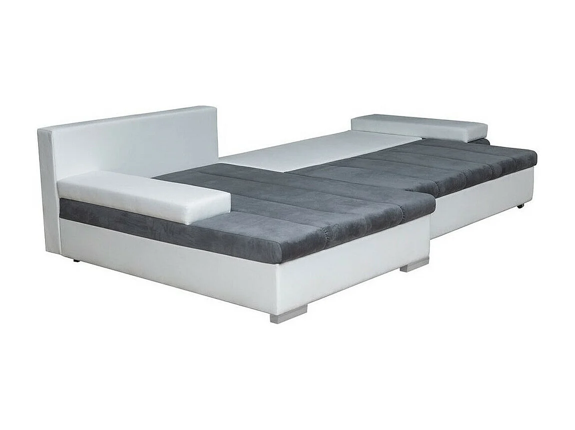 Canapé d'angle Comfivo 113, Bleu, Disponible, 310x175x83cm