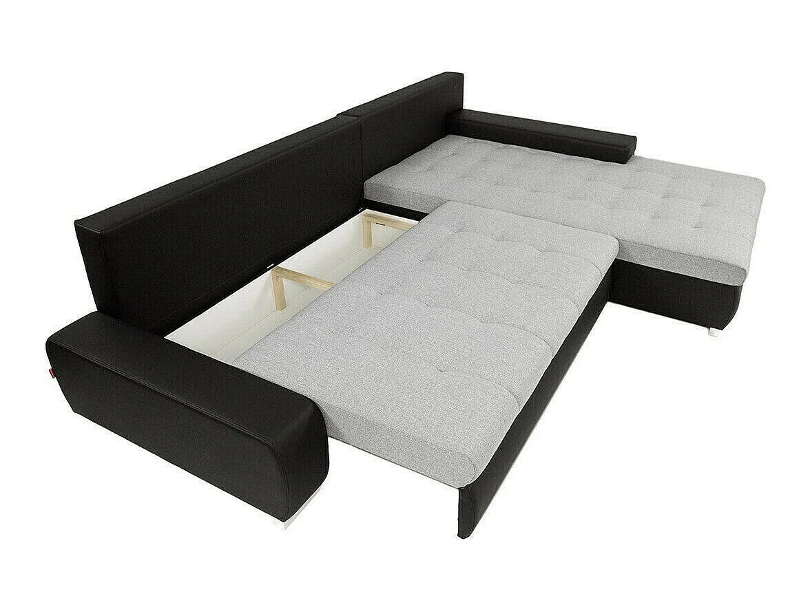 Canapé d'angle Comfivo Nitor II, Rose, Disponible, 302x213x80cm