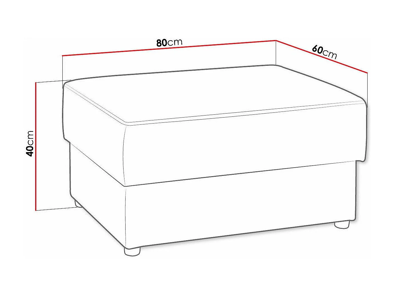 Divano angolare Providence 120, Grigio, Senza, 209x188x84cm