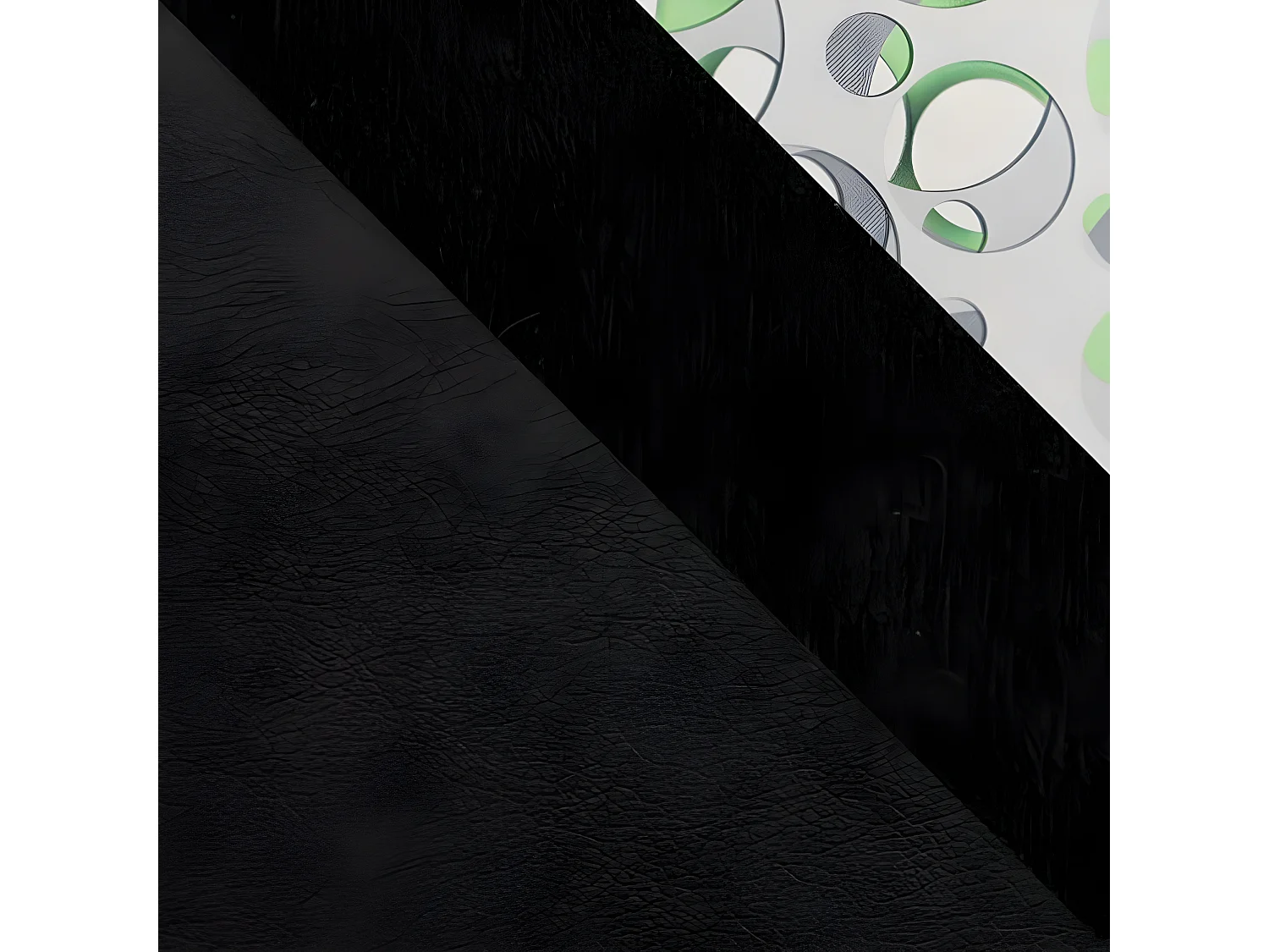 Canapé d'angle Providence 119, Noir, Fonction de couchage, Boîte de literie, 203x143x79cm