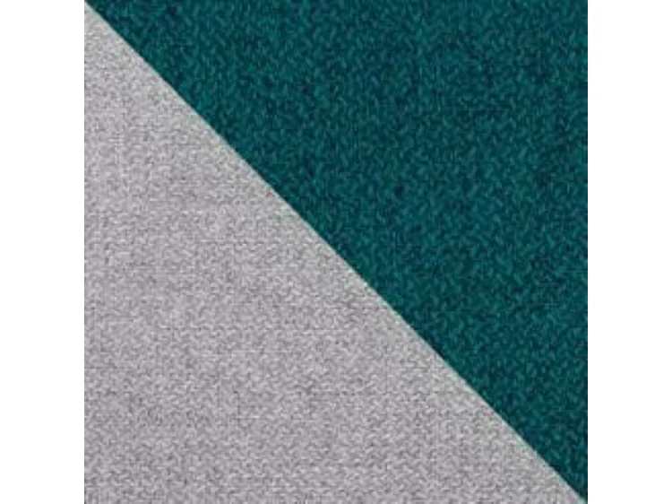 Sofá de canto Boulder 102, Turquesa, Funcionalidade de dormir