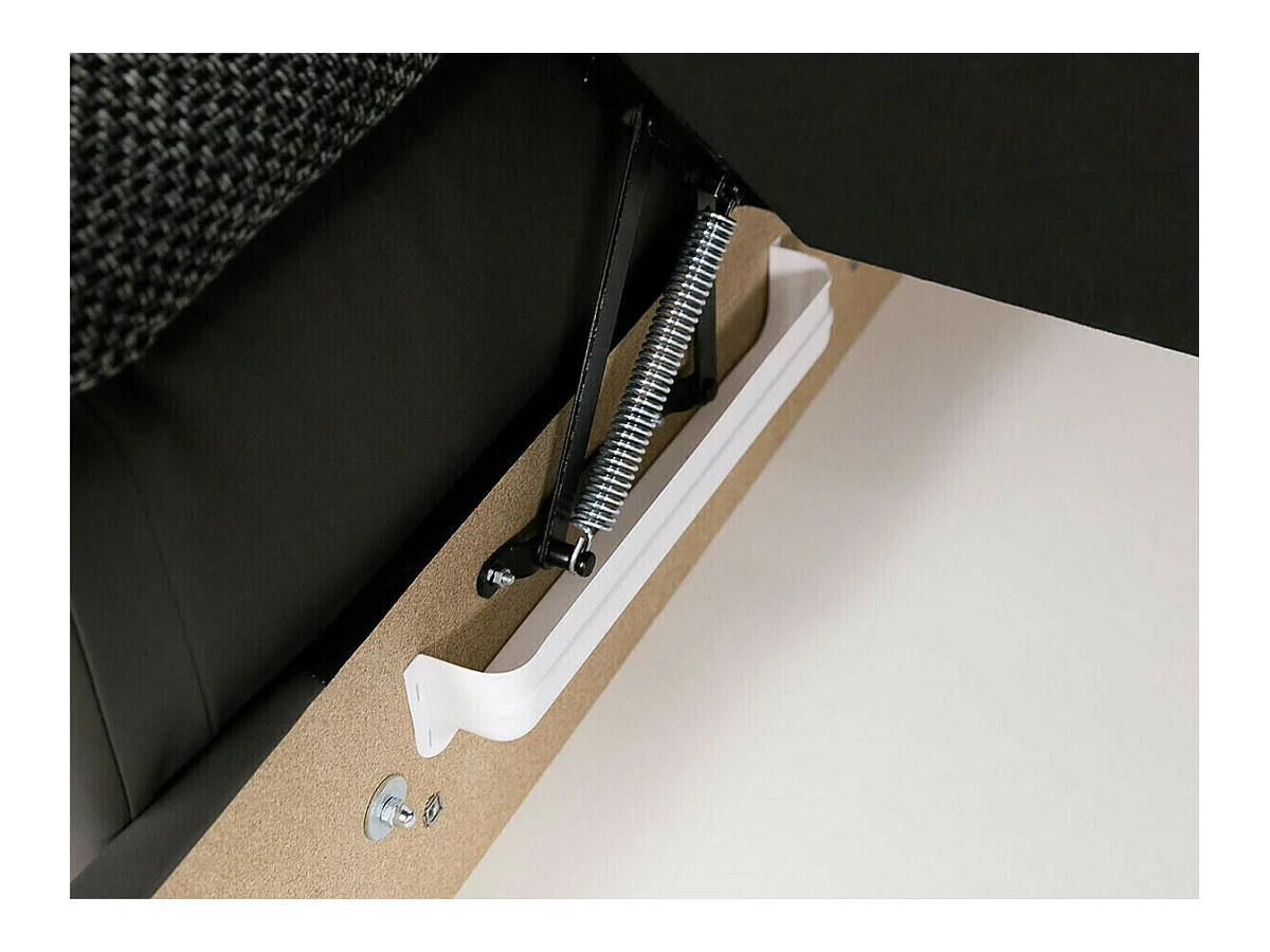 Sofá rinconero Comfivo 114, Gris, Función de descanso, Almacenaje, 348x205x76cm