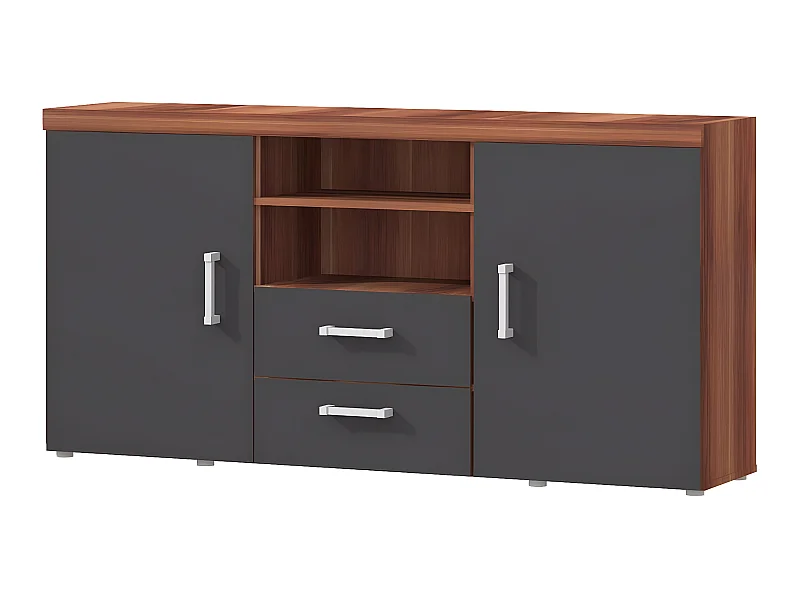 Cómoda Cormiru 103, Com gavetas e portas, Número de gavetas: 2