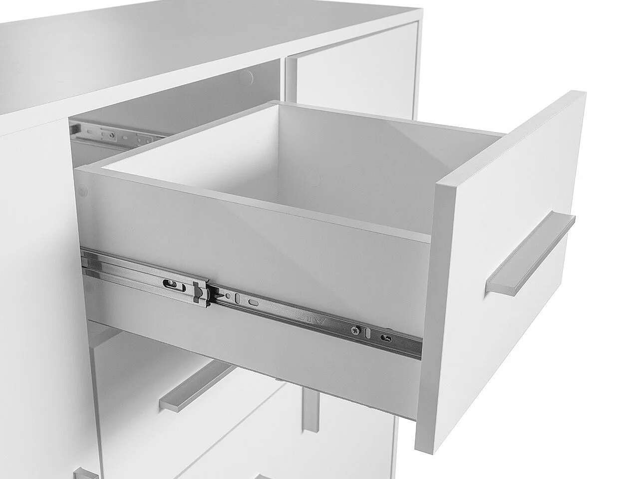 Cómoda Comfivo Romtea 101, Com gavetas e portas, 10x12x4cm