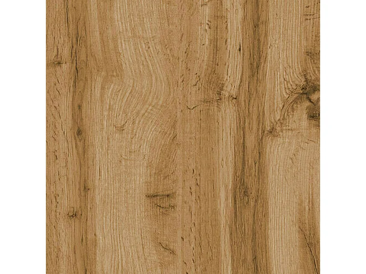 Commode Sarasota 127, Chêne wotan, Avec tiroirs et portes, Nombre de tiroirs: 3, 81x150cm