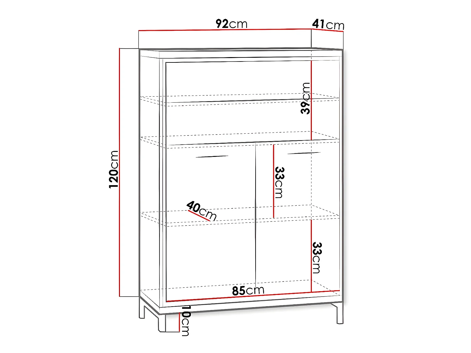 Commode Etrmoni 103, Clair bois|Chêne, Tiroirs et portes, Nombre de tiroirs: 2, 120x92cm