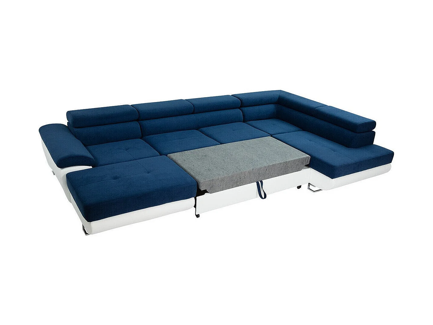 Sofá rinconero Comfivo 138, Amarillo, Función de descanso, Almacenaje, 345x202x71cm