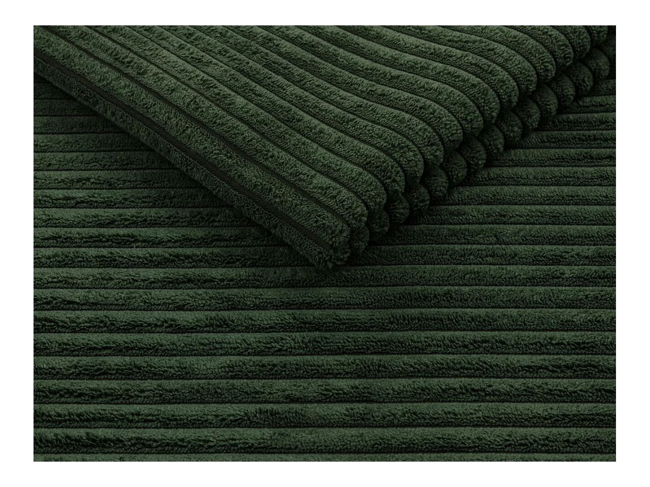 Canapé d'angle Comfivo Eliferu 100, Vert, Fonction de couchage, Boîte de literie, 274cm