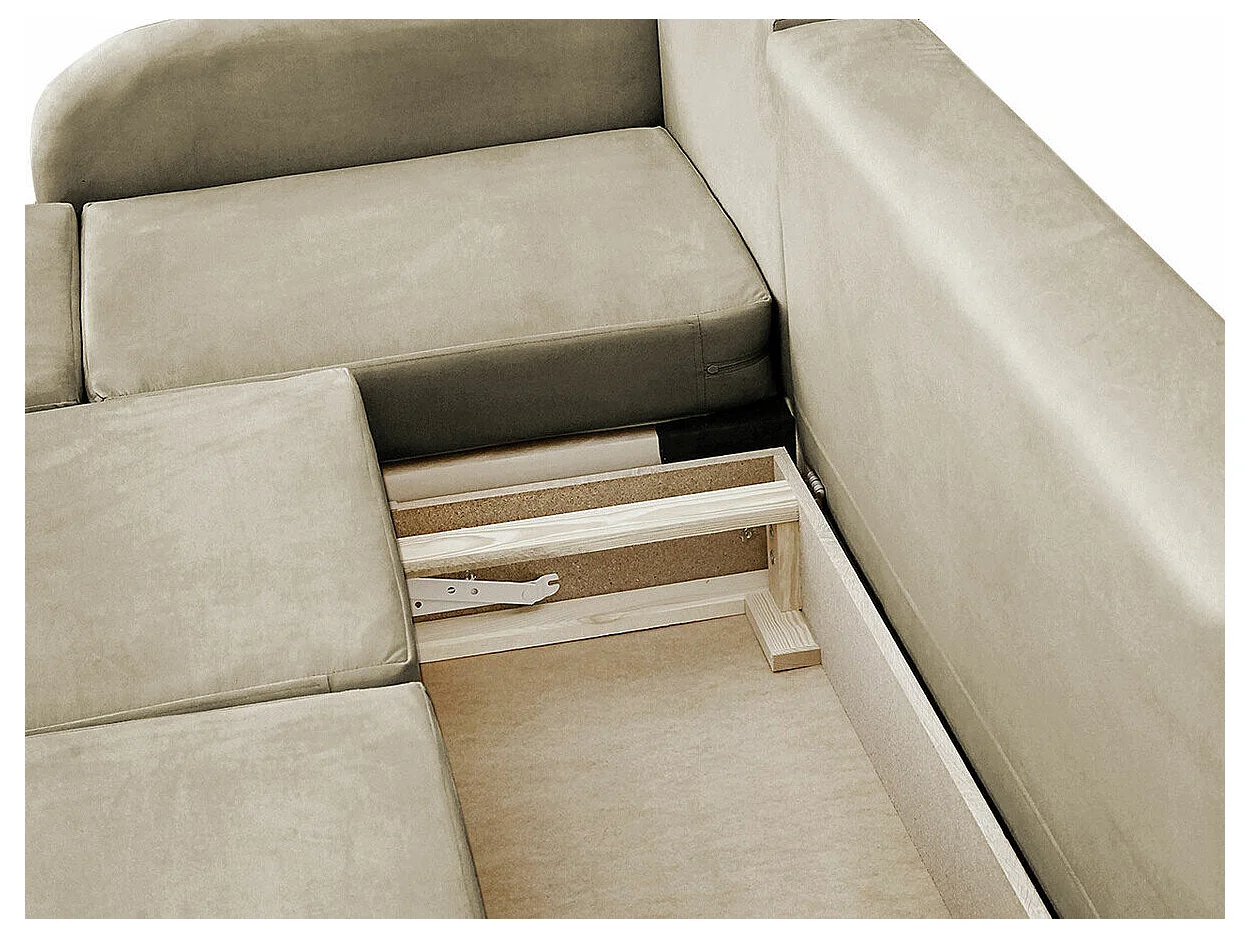 Canapé d'angle Torlua 103, Turquoise, Disponible, 225x172x96cm