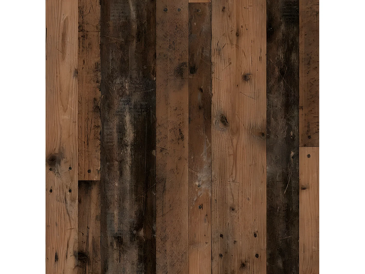 FMD Couchtisch mit Ablage Matera-Grau und Altholz-Optik