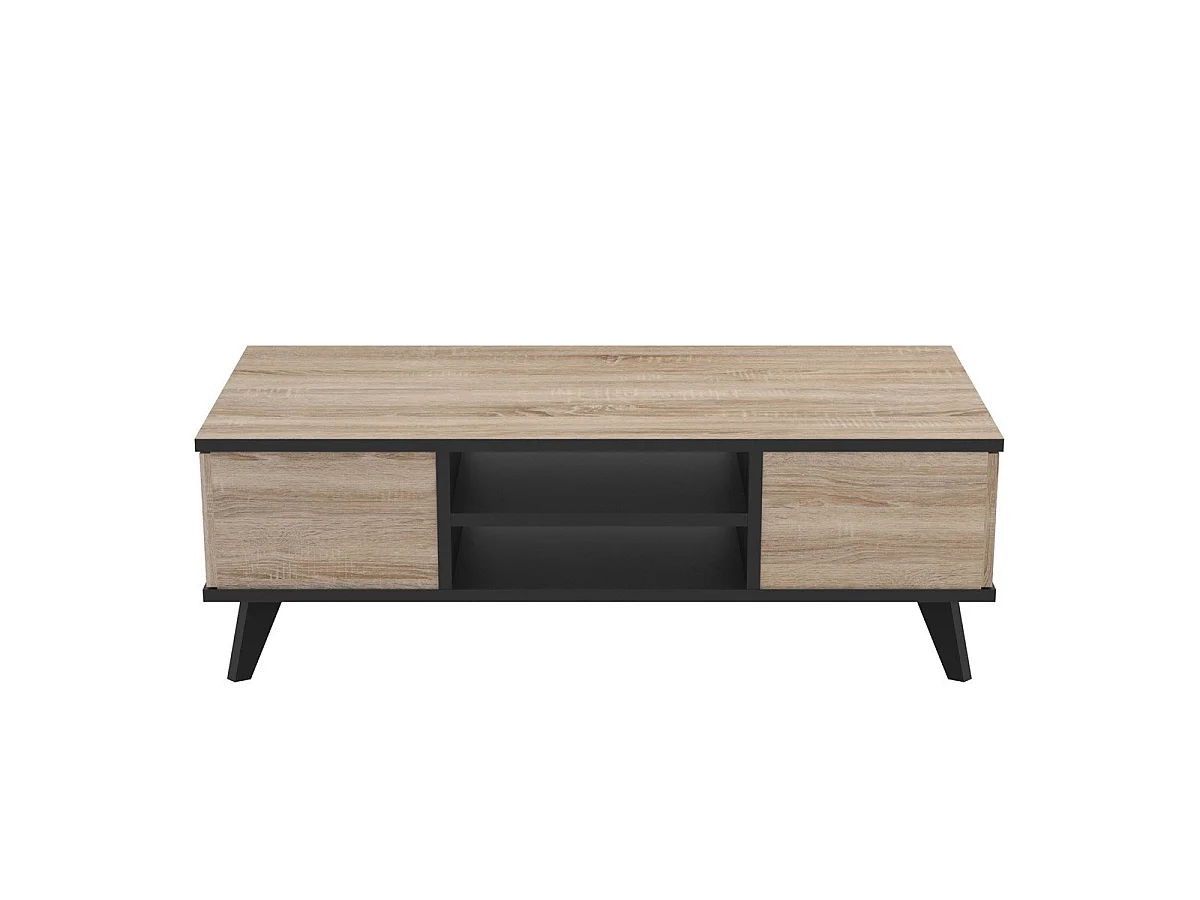 Salontafel 2 laden en 2 vakken L106,6 cm - Wayne