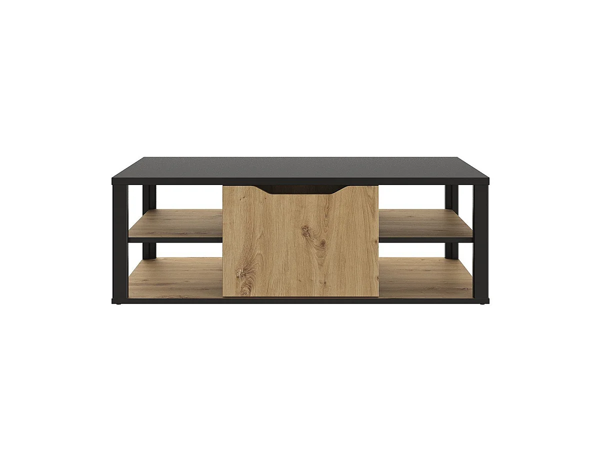 Tavolo basso con scomparti centrali - BUXTON