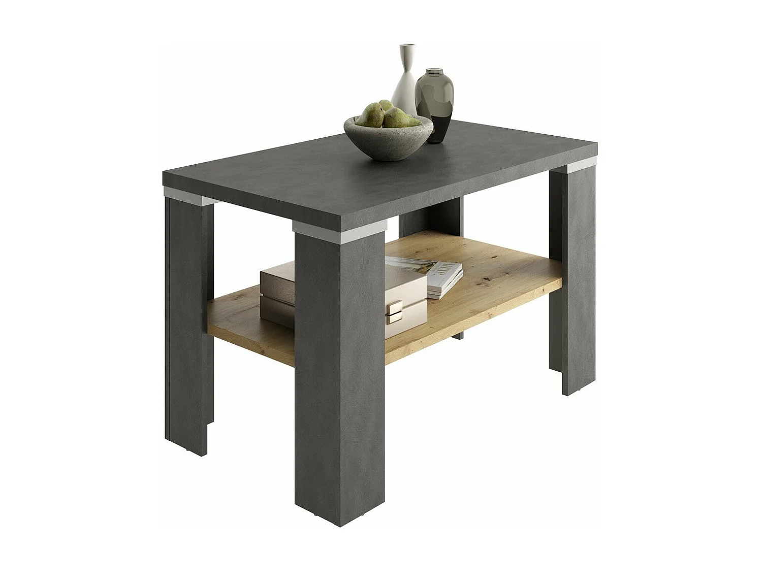 Table Basse 1 Étagère H46 cm - Bastia