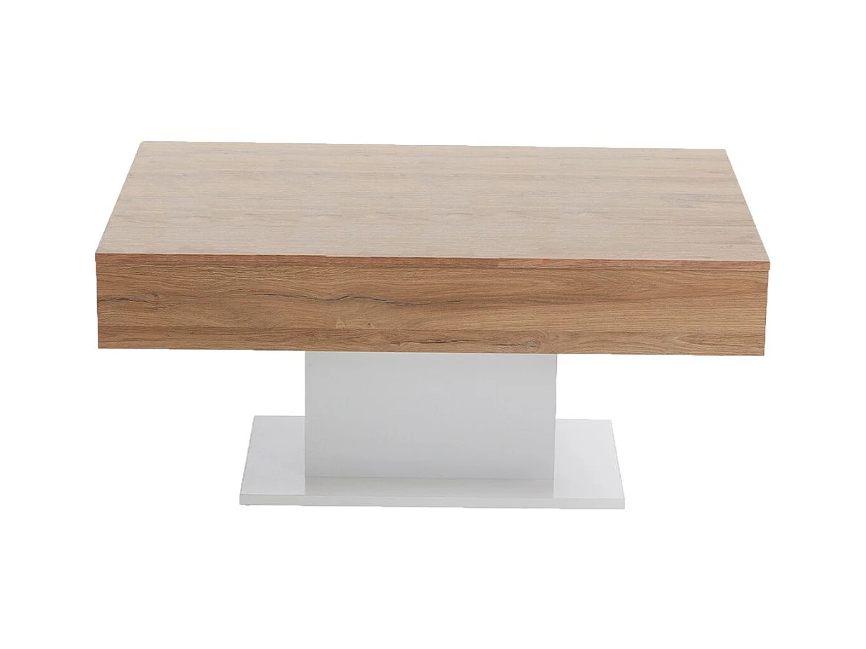 Table Basse avec Rangements Cachés L100cm - Avola