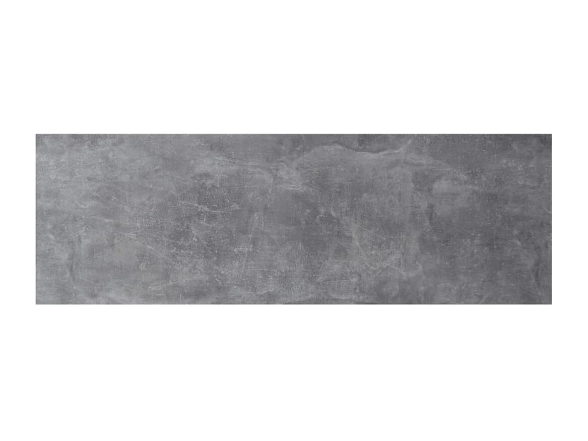 FMD Mobiler Couchtisch 70×70×35,5 cm Betongrau und Hochglanz-Weiß